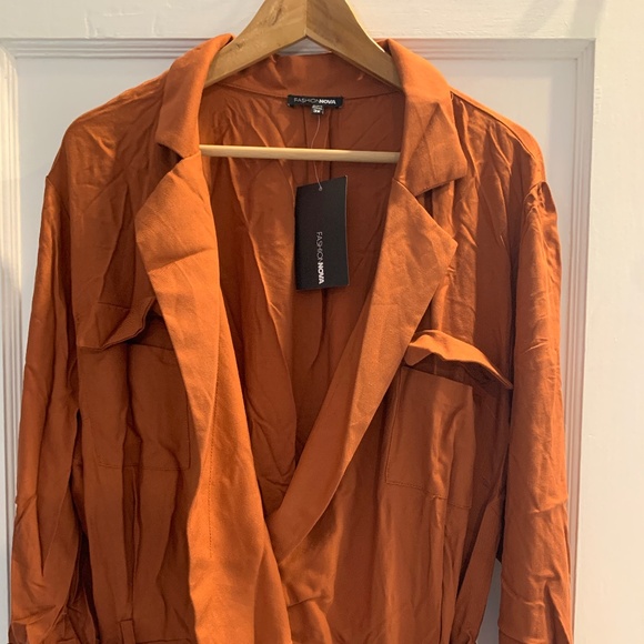 NEW WITH TAGS NEVER WORN Fashion Nova 'Start to Finish' jumpsuit Size 3X - Picture 5 of 12